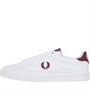 Fred Perry Mens Deuce Leather Trainers White