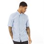 Fred Perry Herren Classic Oxford Hemd mit kurzem Arm Hellblau