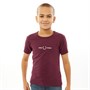 Fred Perry Jungen T-Shirts Burgunderrot