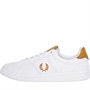 Fred Perry Mens B721 Leather Trainers White