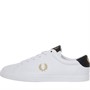 Fred Perry Womens Lottie Leather Trainers White