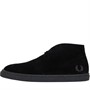 Fred Perry Womens Hawley Suede Desert Boots Black