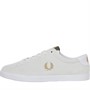 Fred Perry Womens Lottie Suede Trainers White