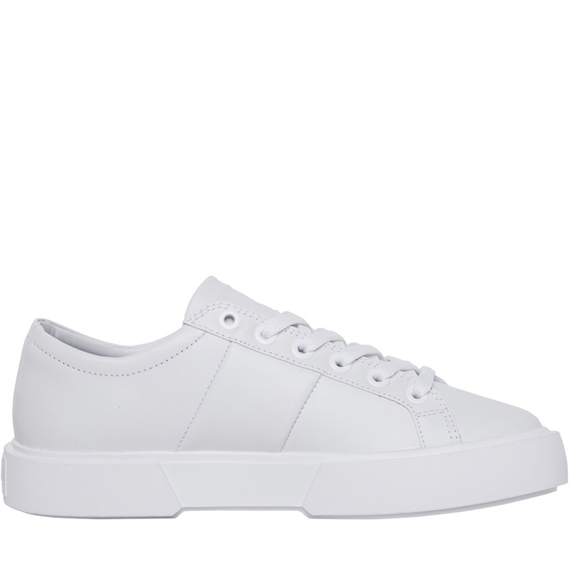 Fred Perry B70 Leather Trainers White