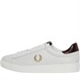 Fred Perry Mens Spencer Leather Tab Trainers Porcelain