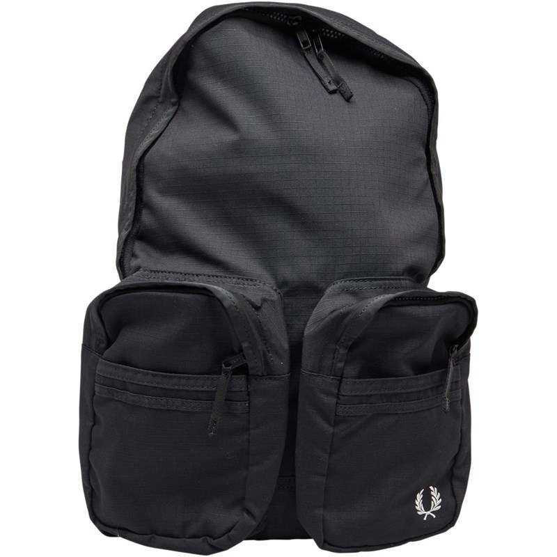 Buy Fred Perry Mens Utility Backpack Black