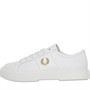 Fred Perry B70 Poly/Leather Trainers Snow White