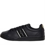 Fred Perry B721 Lea/Graphic Brand Webbing Trainers Black