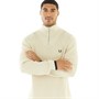 Fred Perry Mens Funnel Neck Jumper Oatmeal