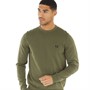 Fred Perry Mens Classic Jumper Uniform Green