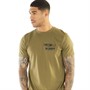 Fred Perry Mens Graphic T-Shirt Shaded Stone
