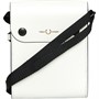 Fred Perry Mens Leather Pouch Snow White