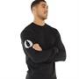 Fred Perry Mens Laurel Wreath Jumper Black