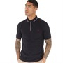 Fred Perry Mens Tipped Placket Polo Black