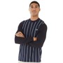 Fred Perry Mens Pique Long Sleeve Top Deep Carbon