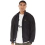Fred Perry Mens Cord Panel Track Jacket Black