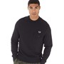 Fred Perry Mens Sweatshirt Black