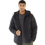 Fred Perry Mens Padded Parka Black