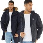 Fred Perry Mens Zip-In Liner Parka Navy