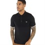 Fred Perry Mens Pique Panel Shirt Black