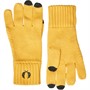 Fred Perry Mens Laurel Wreath Gloves Golden Hour