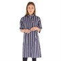 Fred Perry Womens Striped Shirt Dress Dark Graphite
