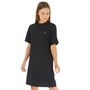 Fred Perry Womens Taped Insert Sleeve Dress Black