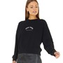 Fred Perry Womens Arch Branded Sweatshirt Black