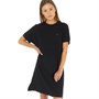 Fred Perry Womens Boxy Pique T-Shirt Dress Black