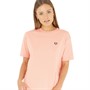 Fred Perry Womens Crew Neck T-Shirt Pink Peach