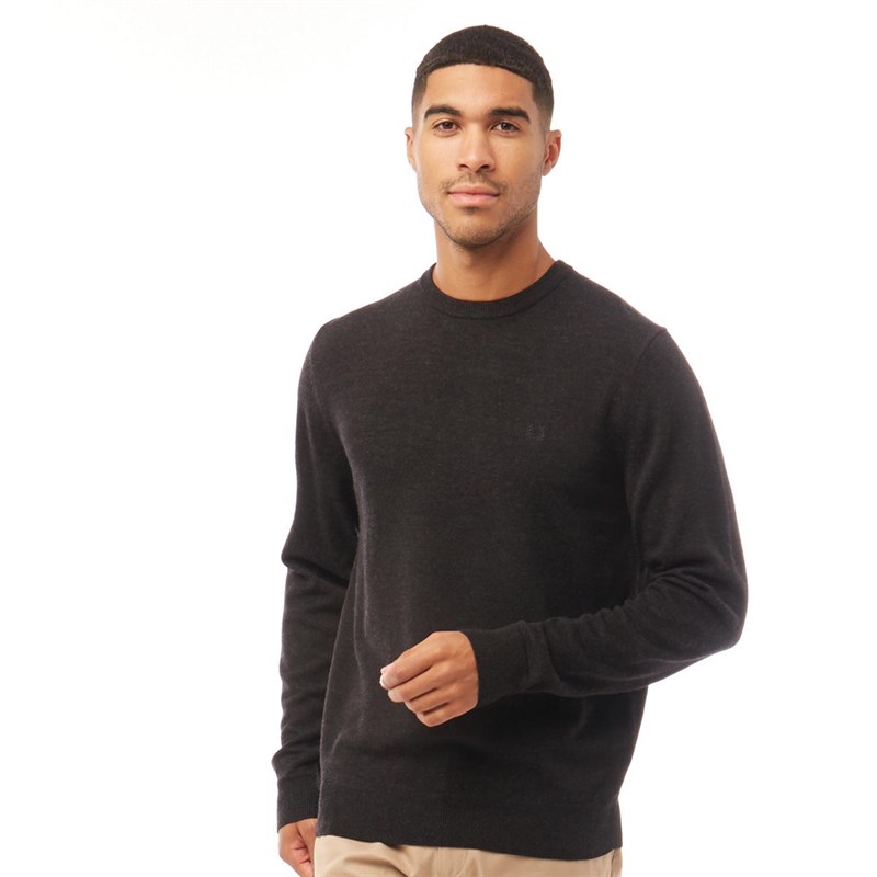 mens black fred perry jumper
