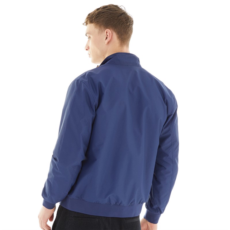 Fred Perry Mens Brentham Jacket French Navy