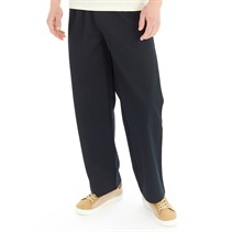 Fred Perry Mens Wide Leg Draw String Trousers Navy