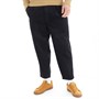 Fred Perry Mens Cropped Cord Trousers Navy