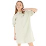 Fred Perry Womens Relaxed Shirt Dress Light Oyster