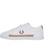 Fred Perry Baseline Twill Canvas Shoes White