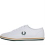 Fred Perry Kingston Leather Plimsolls White