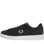 Fred Perry Spencer Suede Trainers Gunmetal