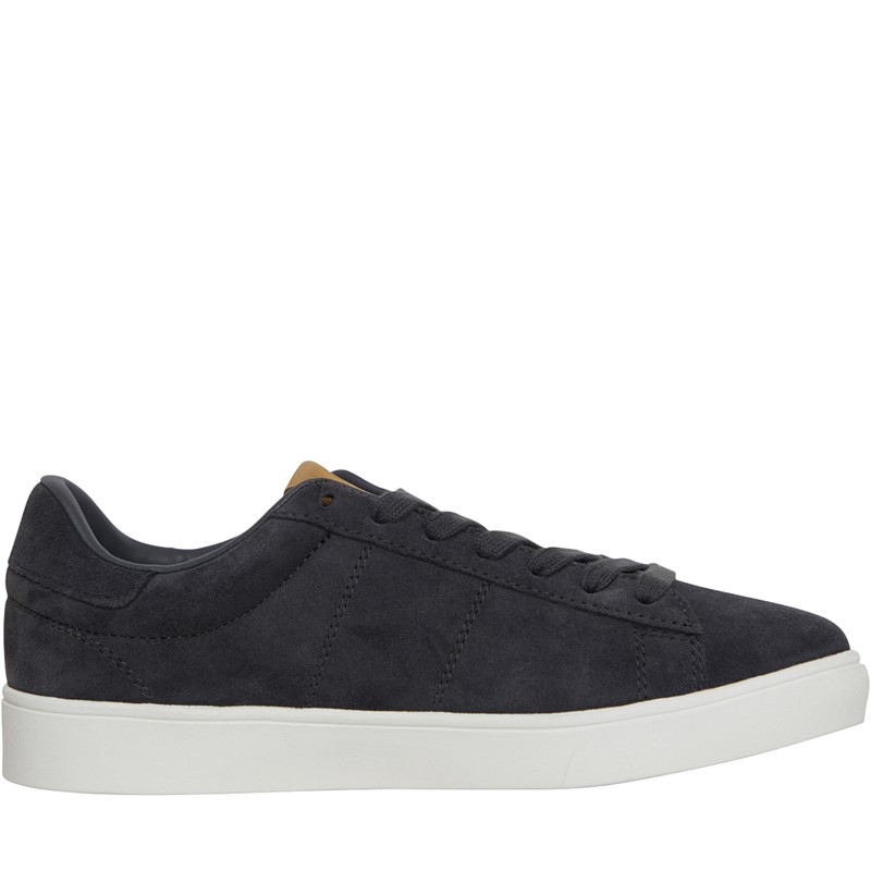 Fred Perry Spencer Suede Trainers Gunmetal