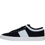 Fred Perry Underspin Tipped Cuff Twill Canvas Shoes Navy