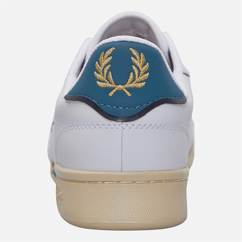 Fred Perry Mens Trainers White/Ry Bay Ocean
