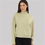 Fred Perry Womens Sweatshirt Light Oyster