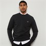Fred Perry Mens Sweatshirt Black