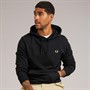 Fred Perry Mens Hoodie Black