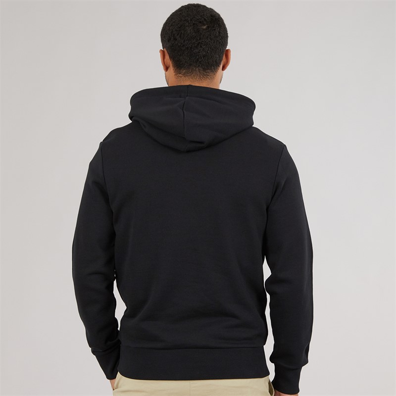 Fred Perry Mens Hoodie Black
