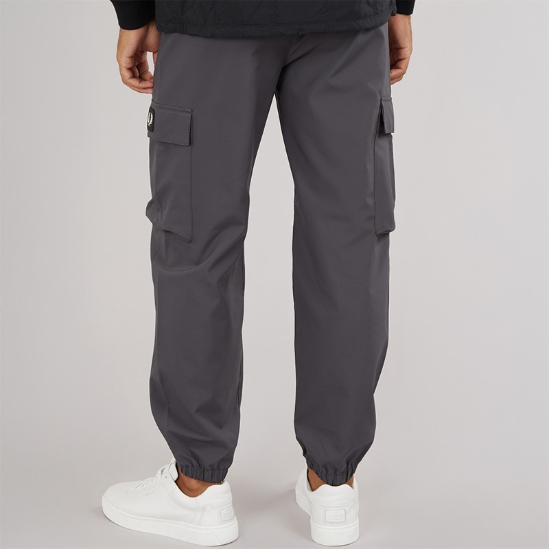 Fred Perry Mens Trousers Gunmetal