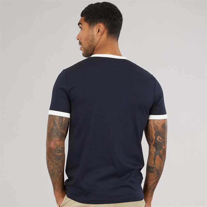 Fred Perry Mens T-Shirt Navy