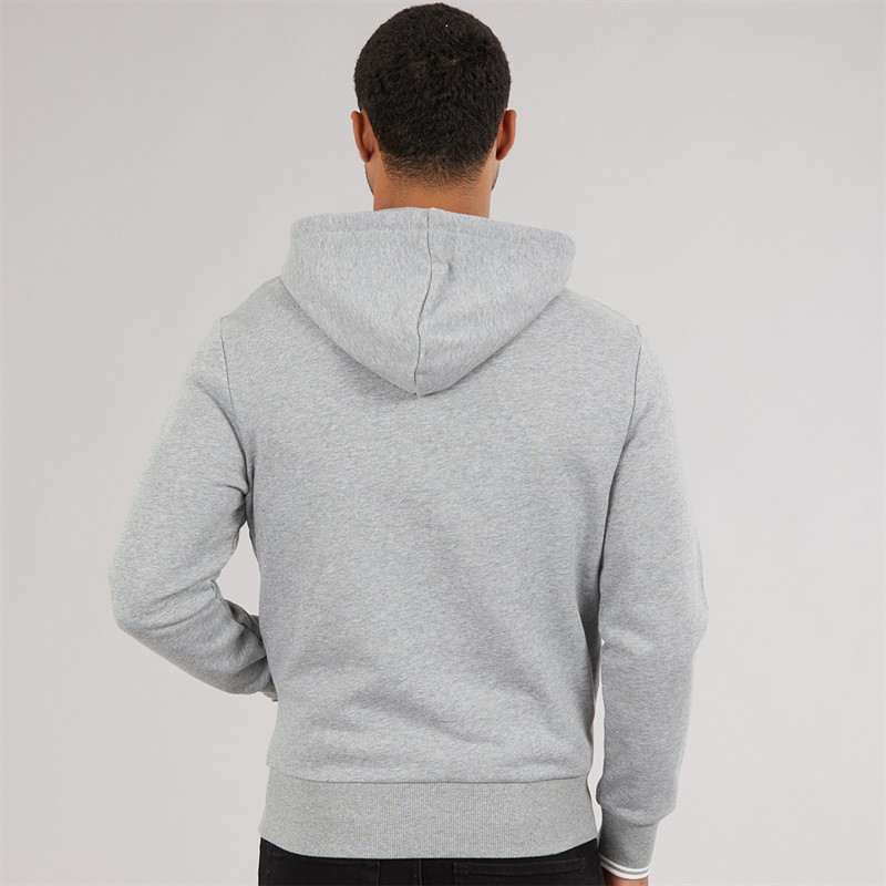 Fred Perry Mens Hoodie Steel Marl