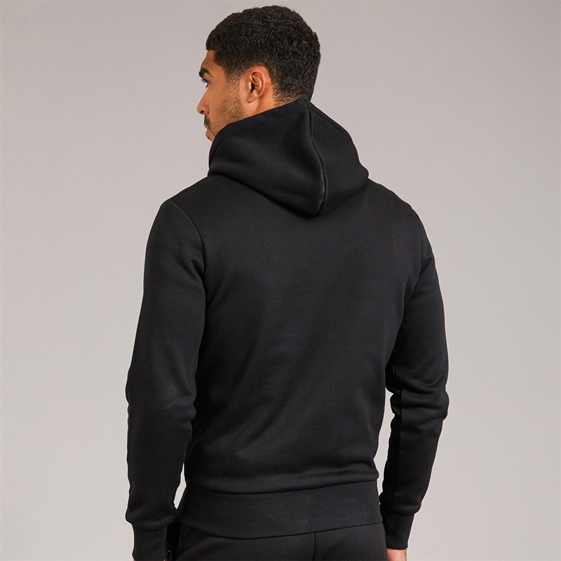 Fred Perry Mens Hoodie Black