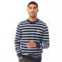 Fred Perry Herren Pullover mit Rundhalsausschnitt Gestreift